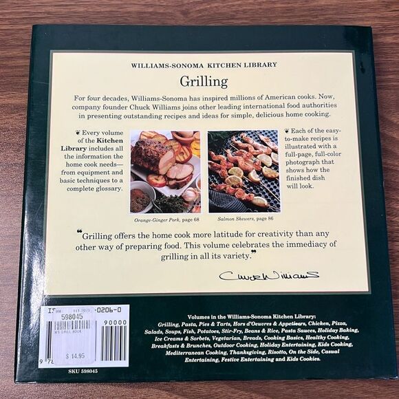 Williams-Sonoma Kitchen Library Cookbook ~ Grilling - Picture 4 of 4